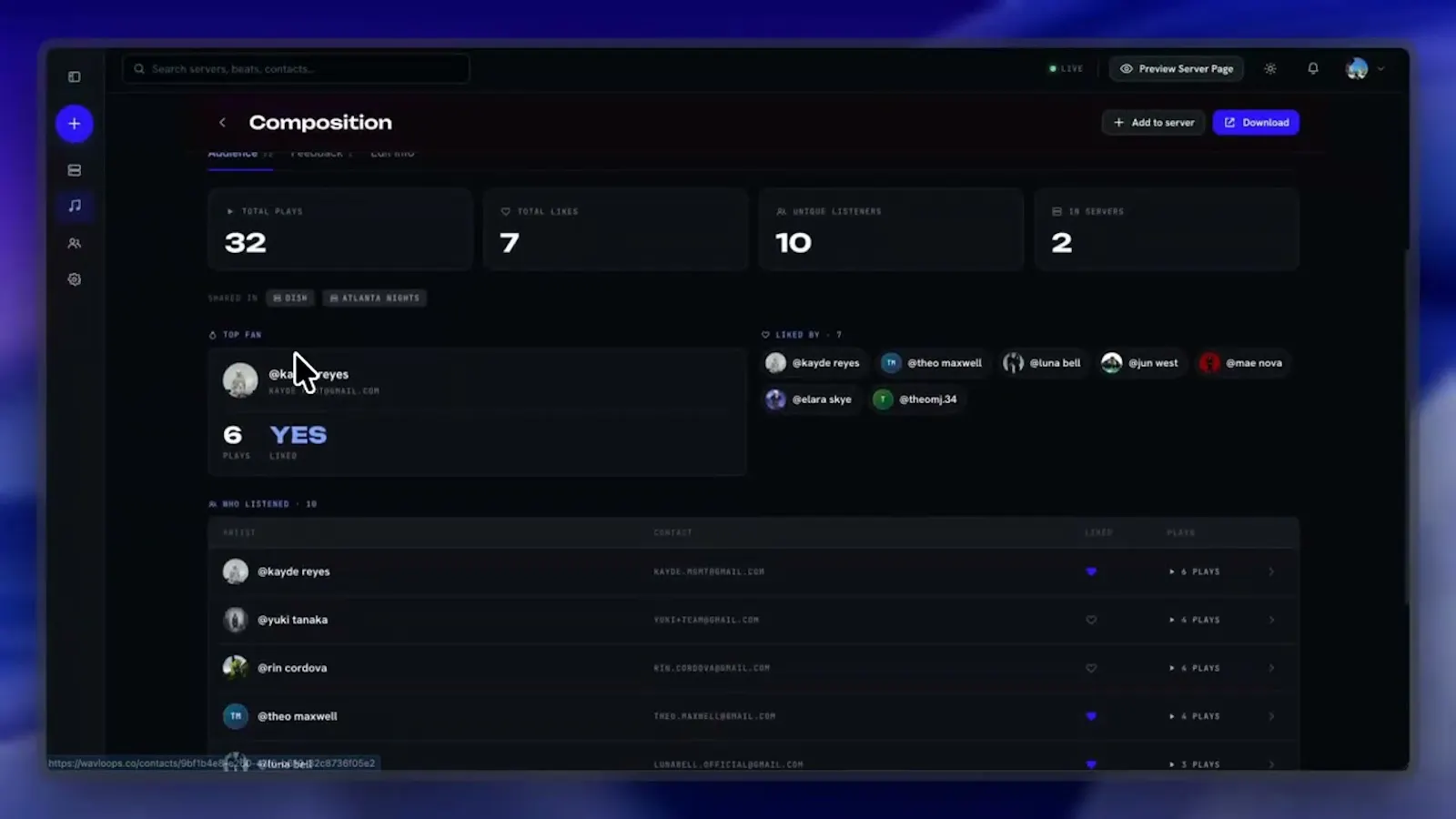 Wavloops screenshot 1 (video preview)