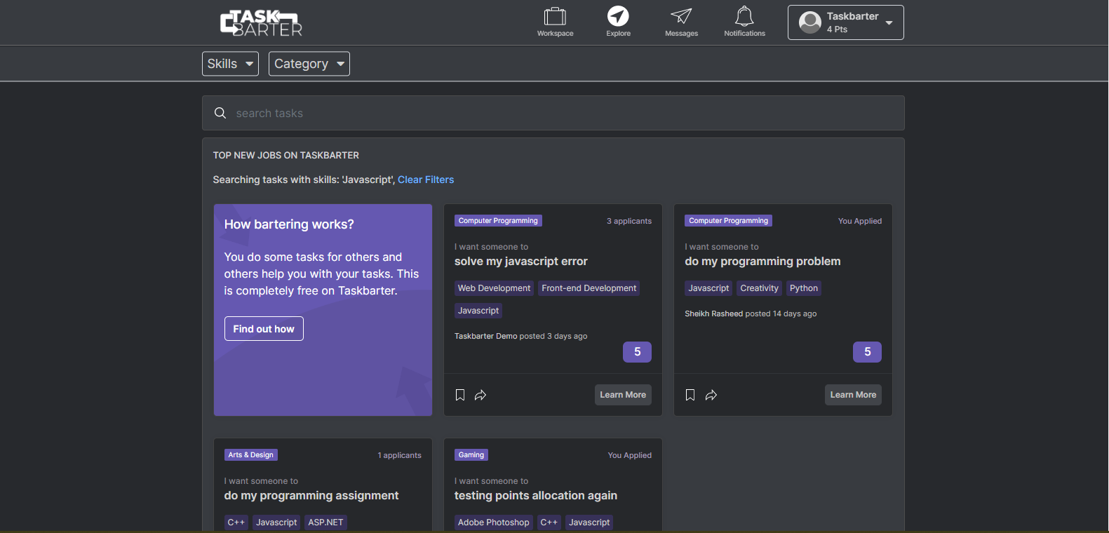 Taskbarter gallery image