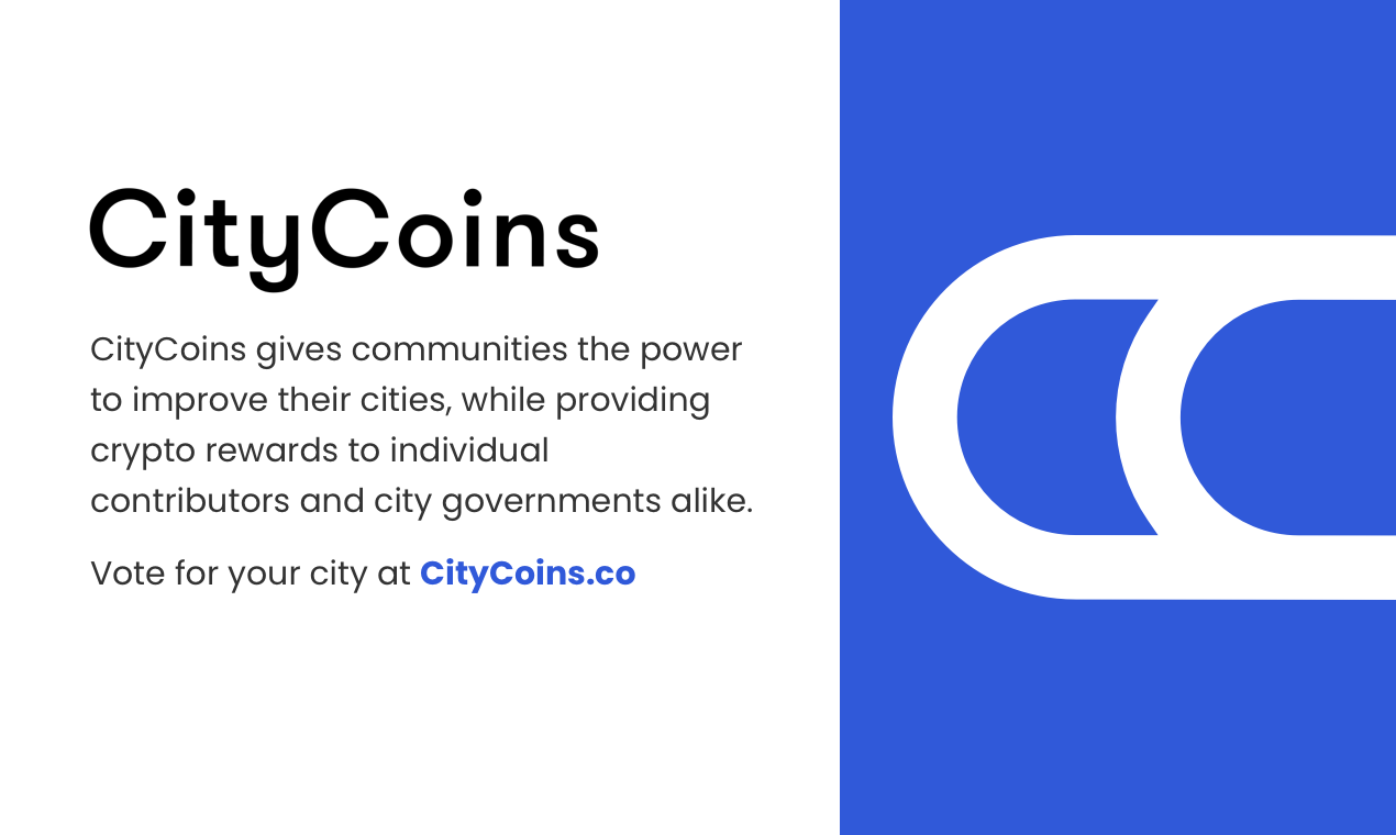 CityCoins gallery image