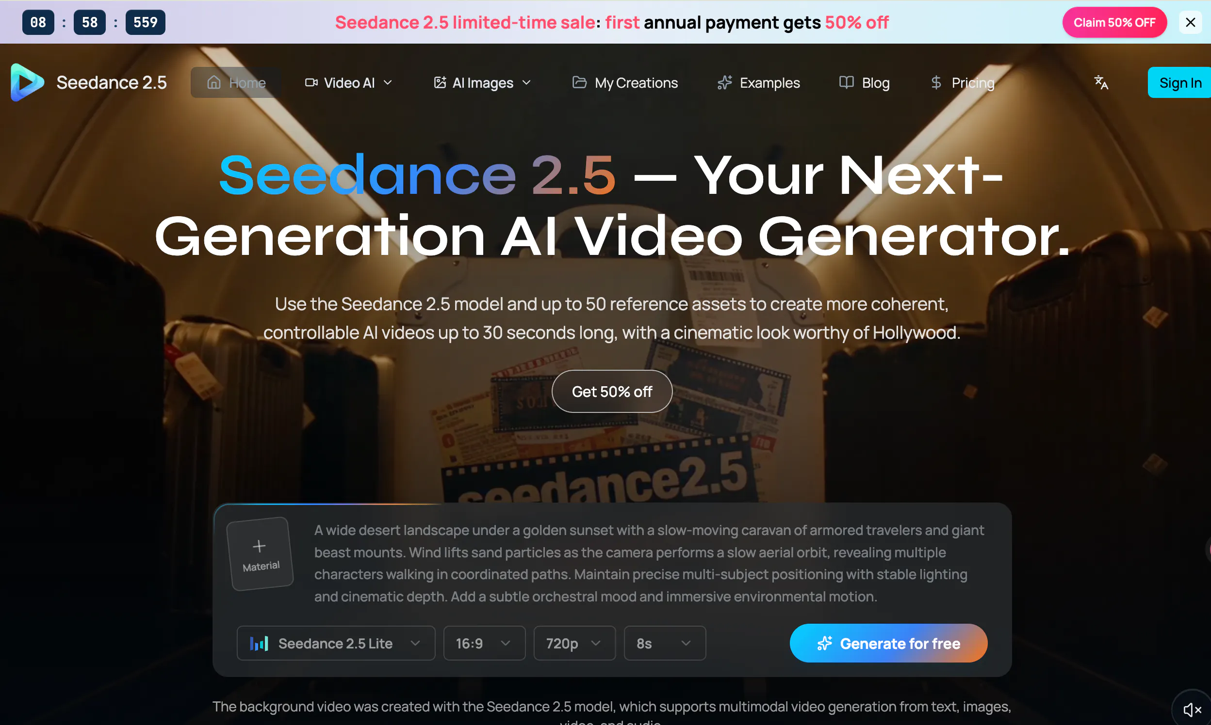 Seedance 2.5 gallery image