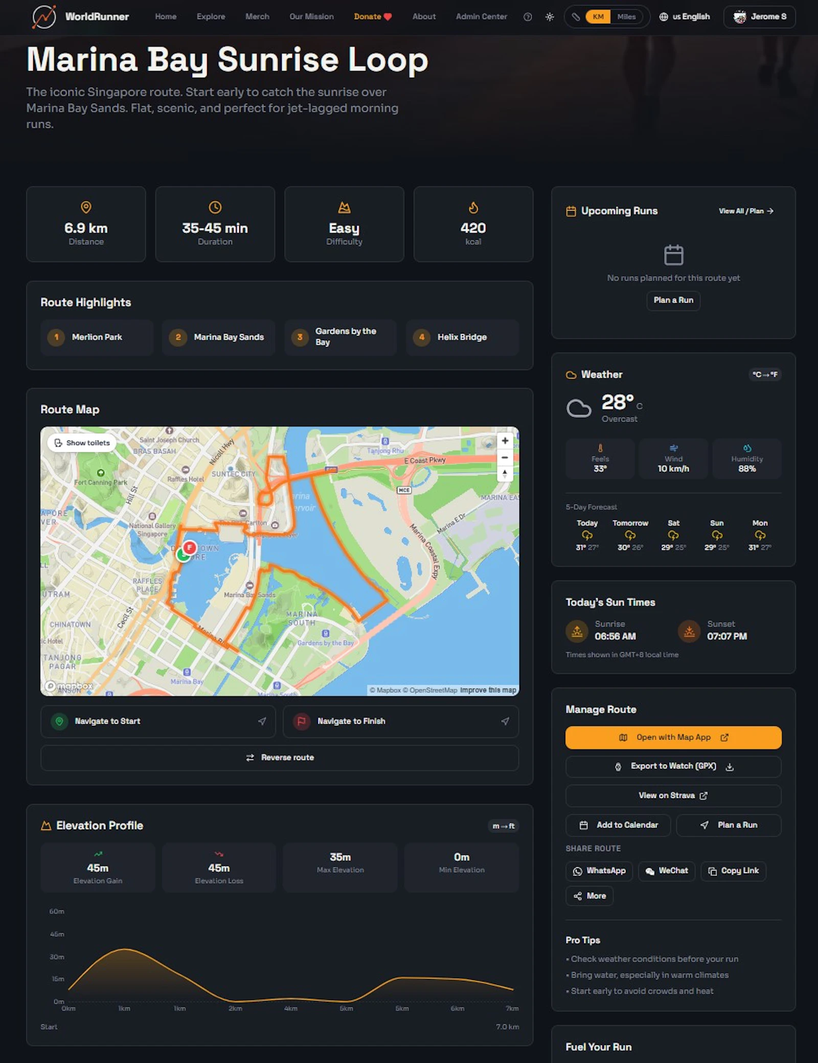 WorldRunner screenshot 4