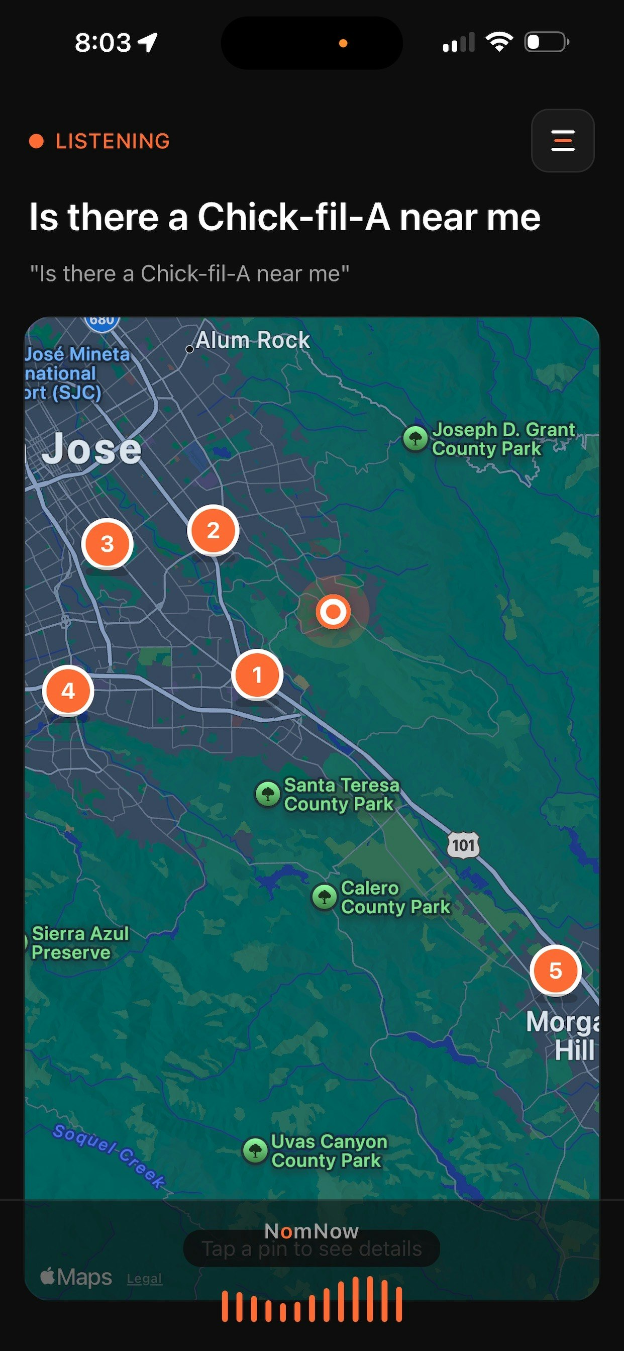 NomNow - Screenshot 3 showing product features and functionality