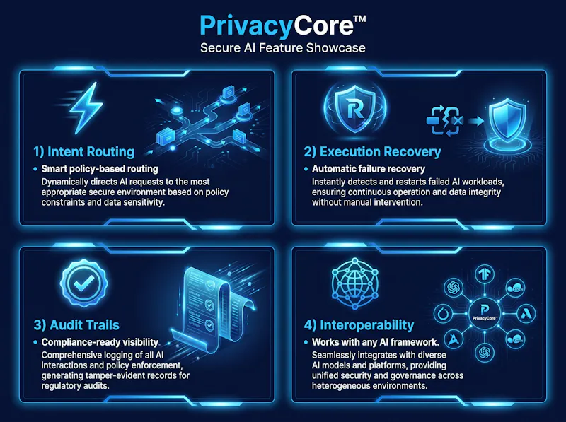 PrivacyCore™ — AI Control Plane screenshot 4