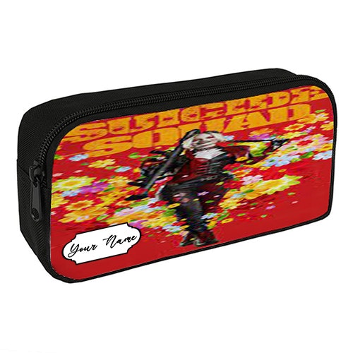 Harley Quinn Custom Pencil Case