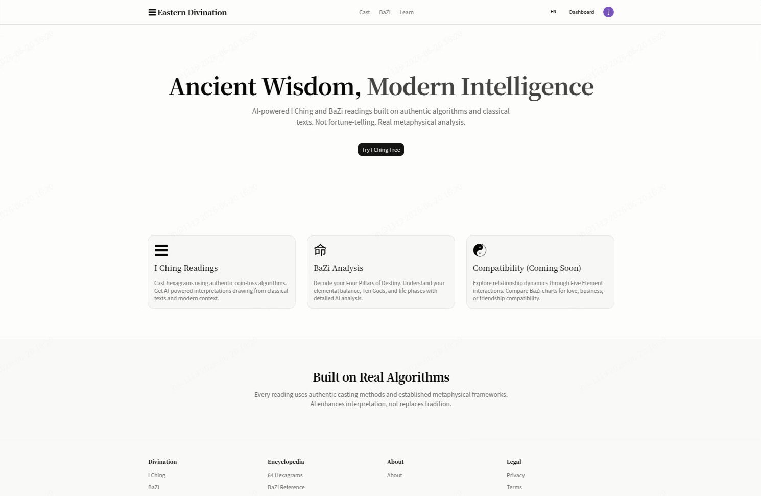 Eastern Divination