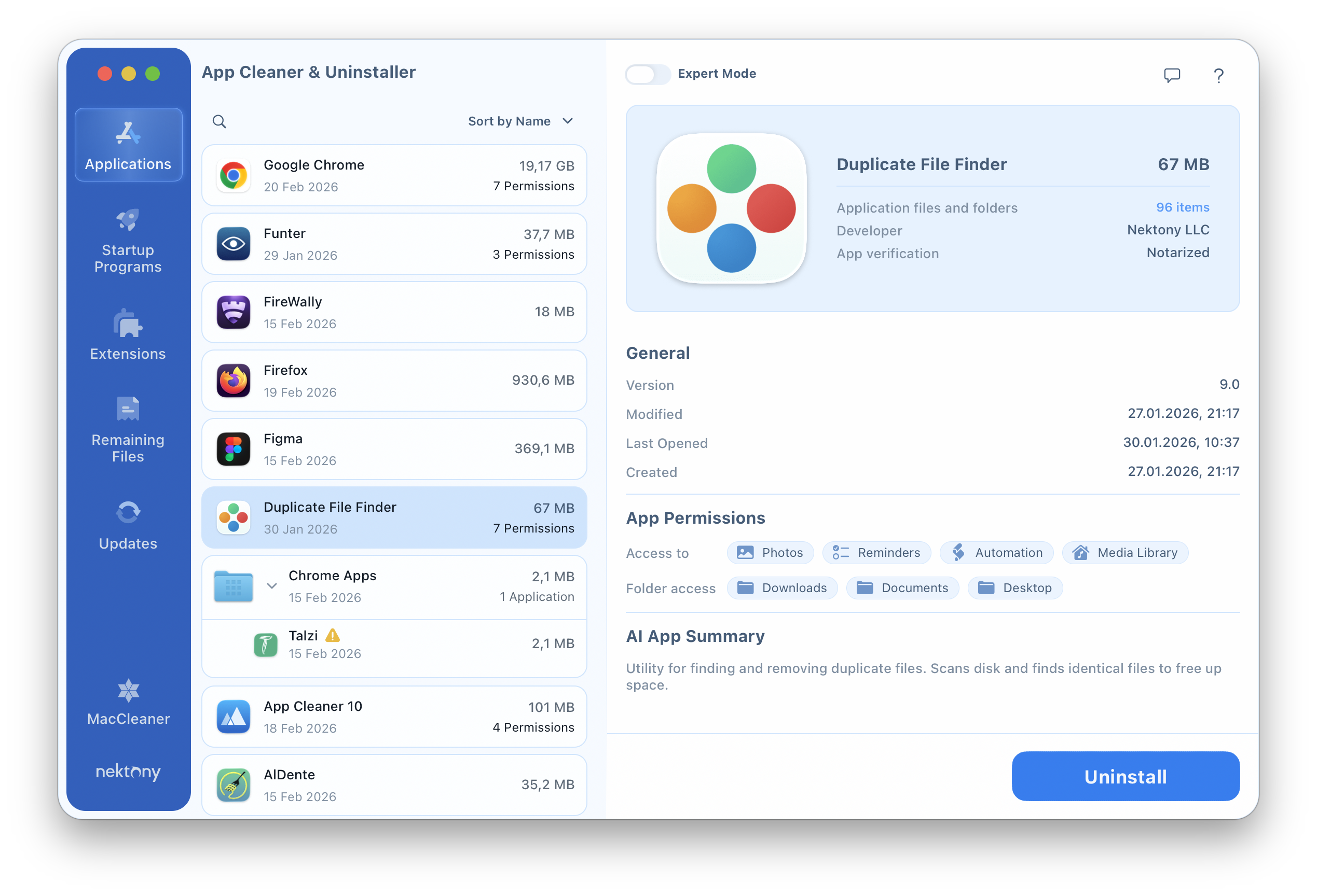 App Cleaner & Uninstaller 9.1 gallery image