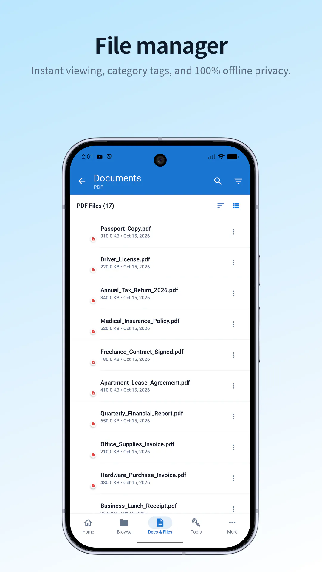 Safon - File Manager & Tools gallery image