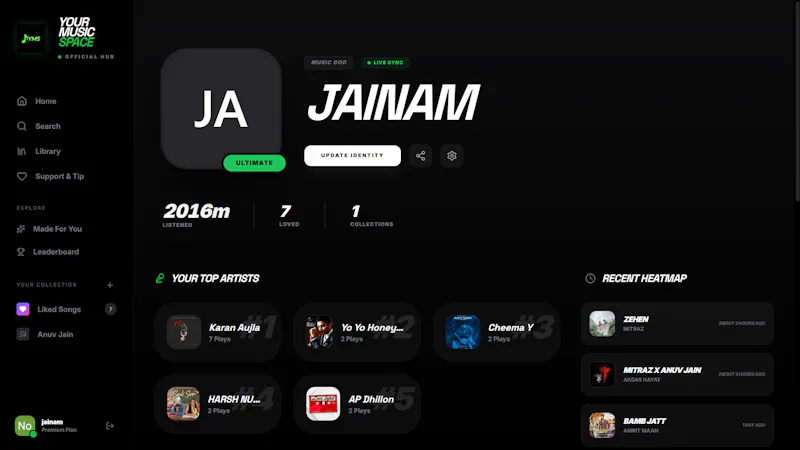 Your Music Space screenshot 3