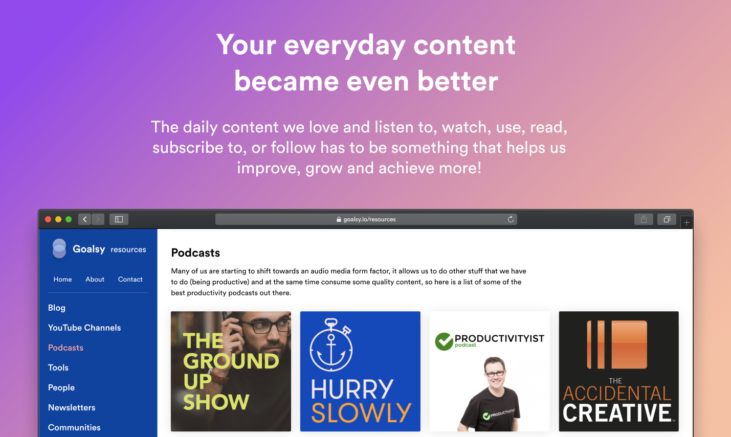 Goalsy Resources gallery image