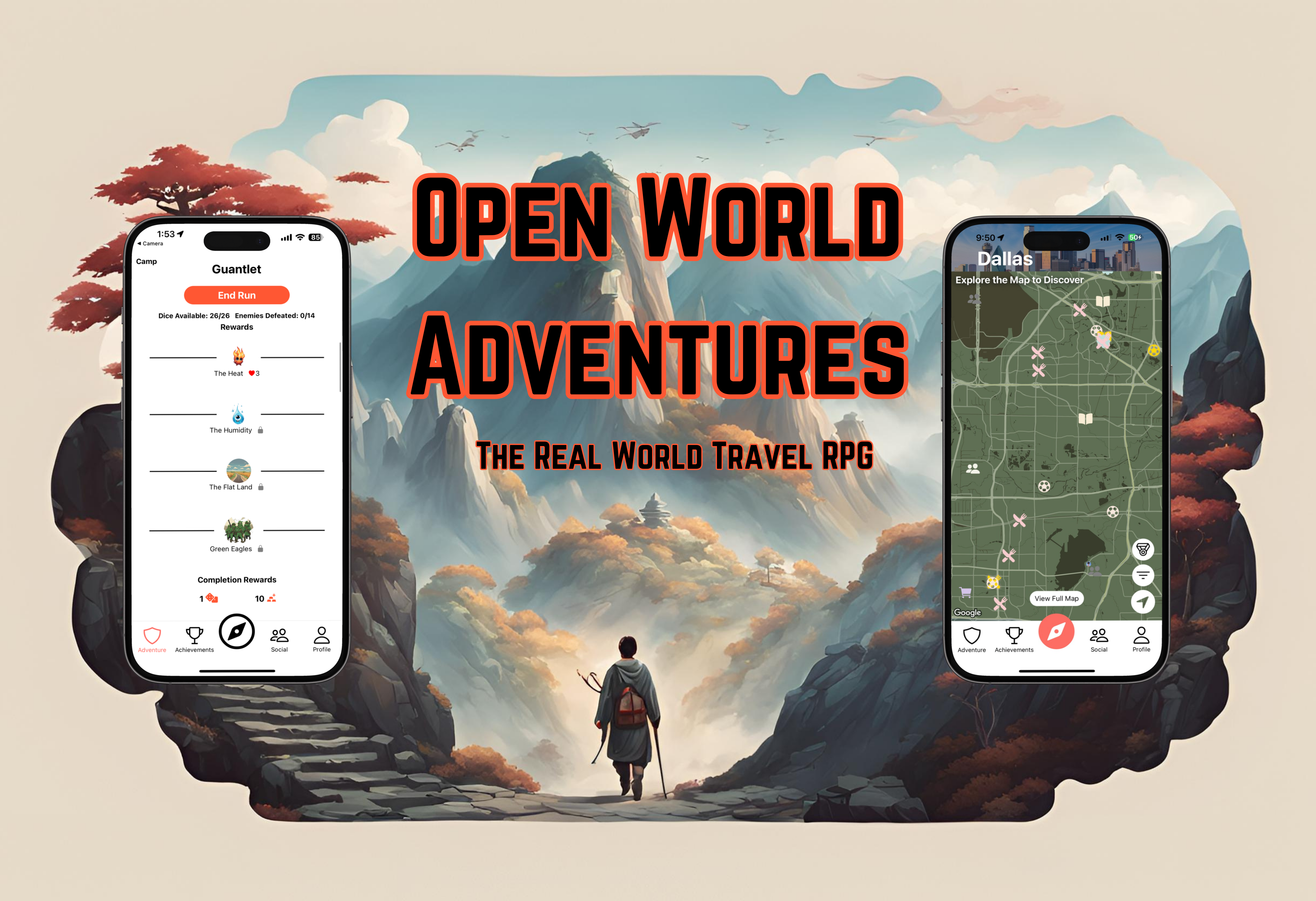 Open World Adventures - De echte wereldreizen rpg media 2
