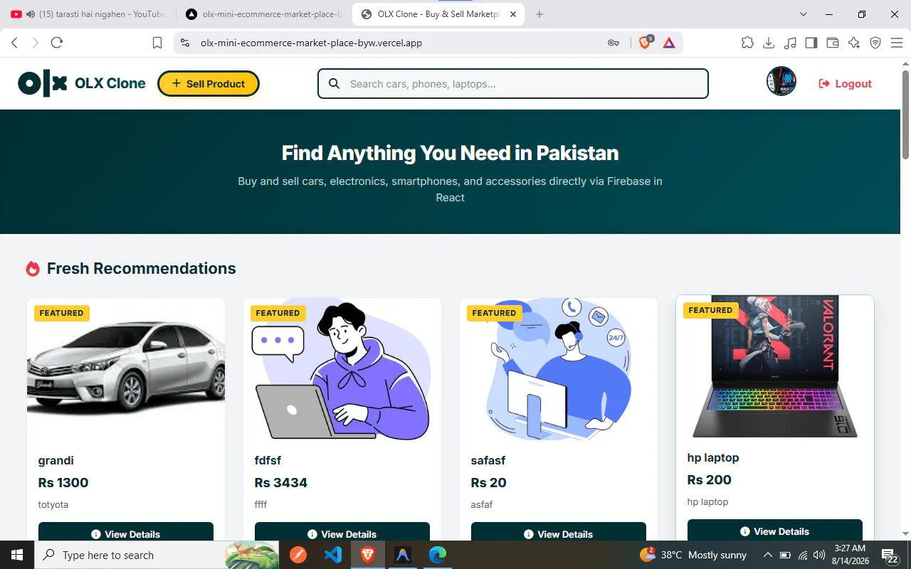 OLX Clone gallery image