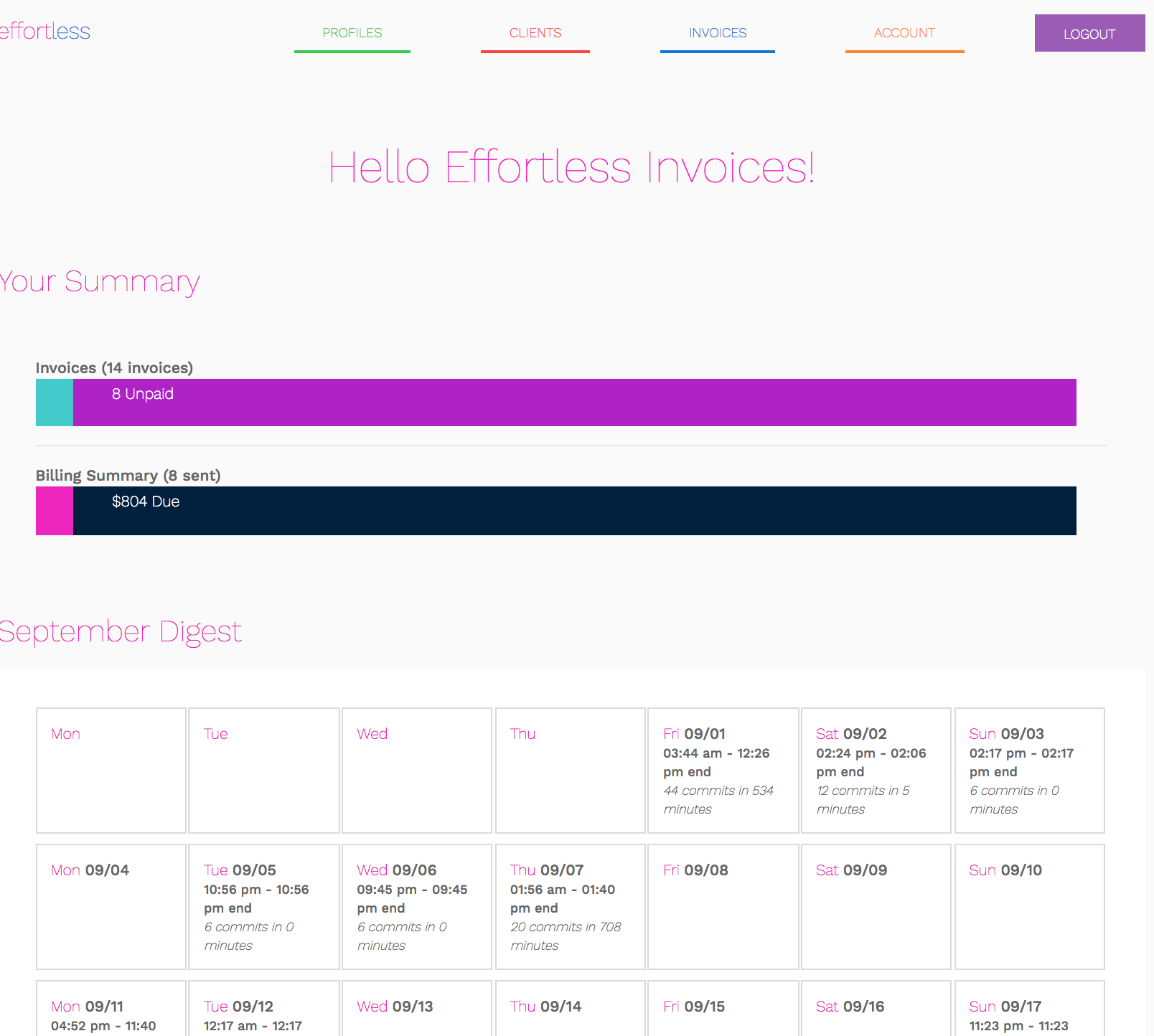 Effortless Invoices gallery image