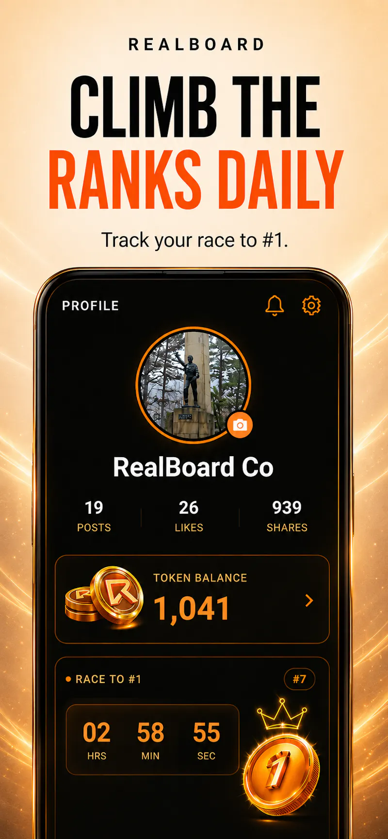 Realboard | Social Leaderboard screenshot 1