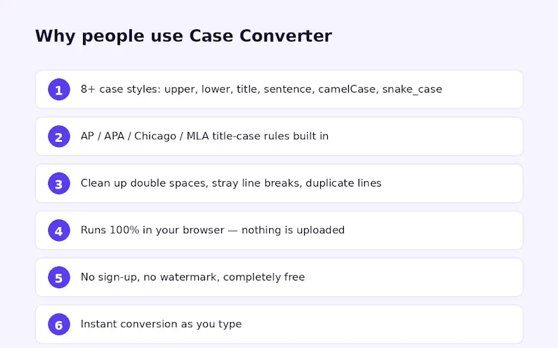 Case Converter screenshot 4