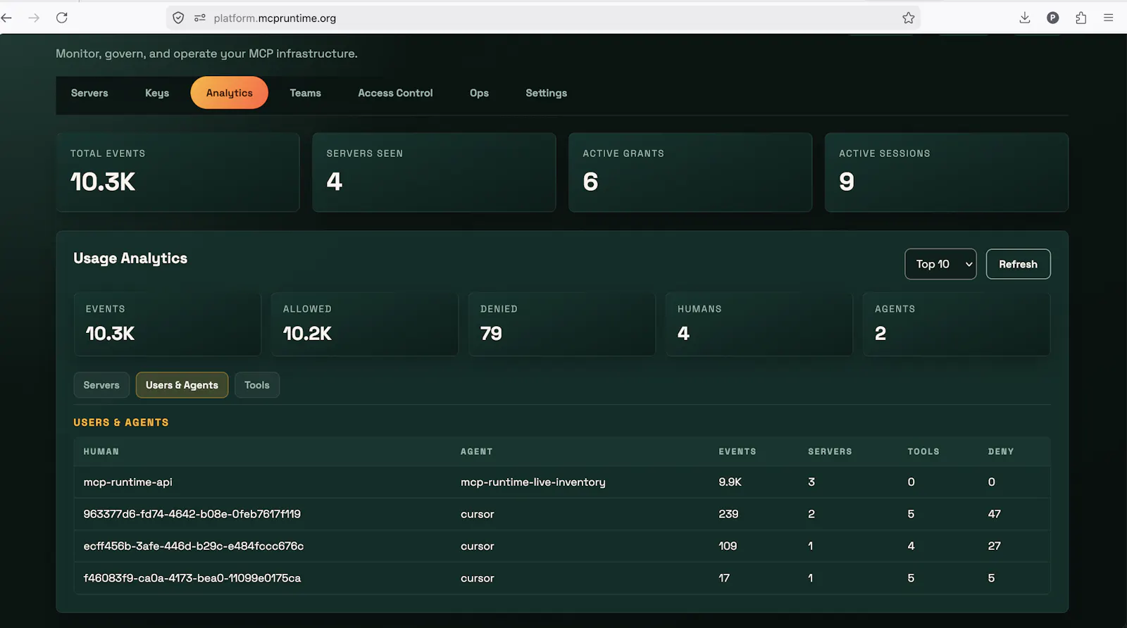 MCP Runtime screenshot 7