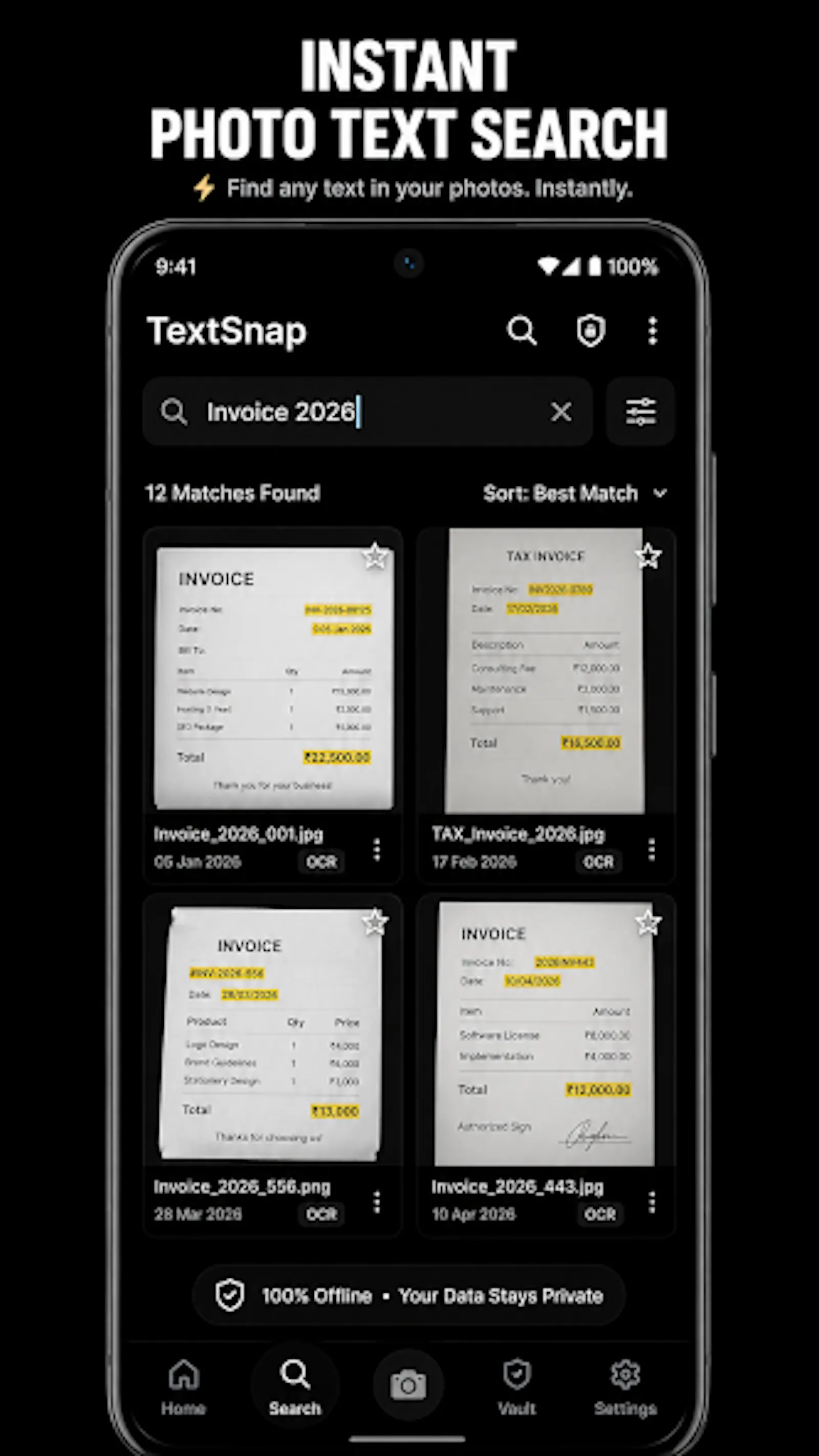 TextSnap screenshot 1