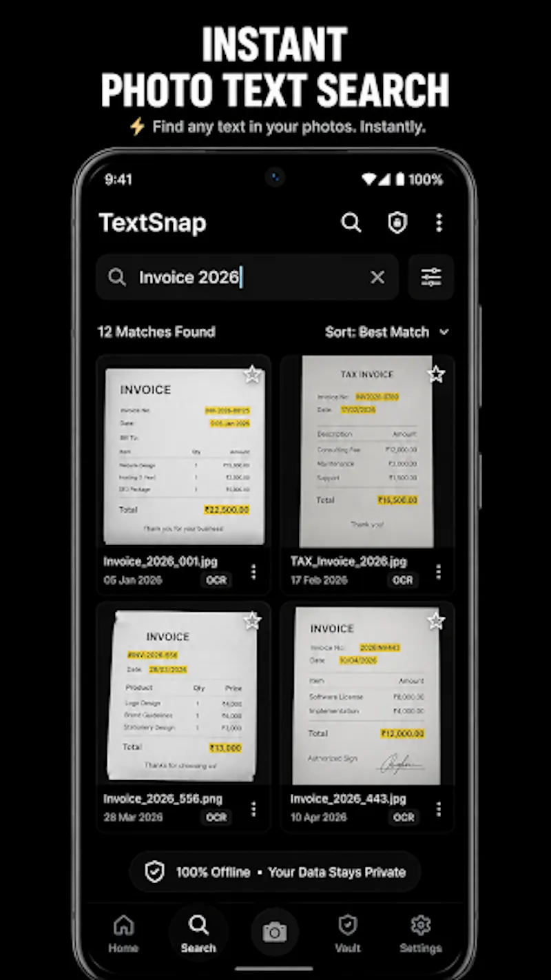 TextSnap screenshot 1