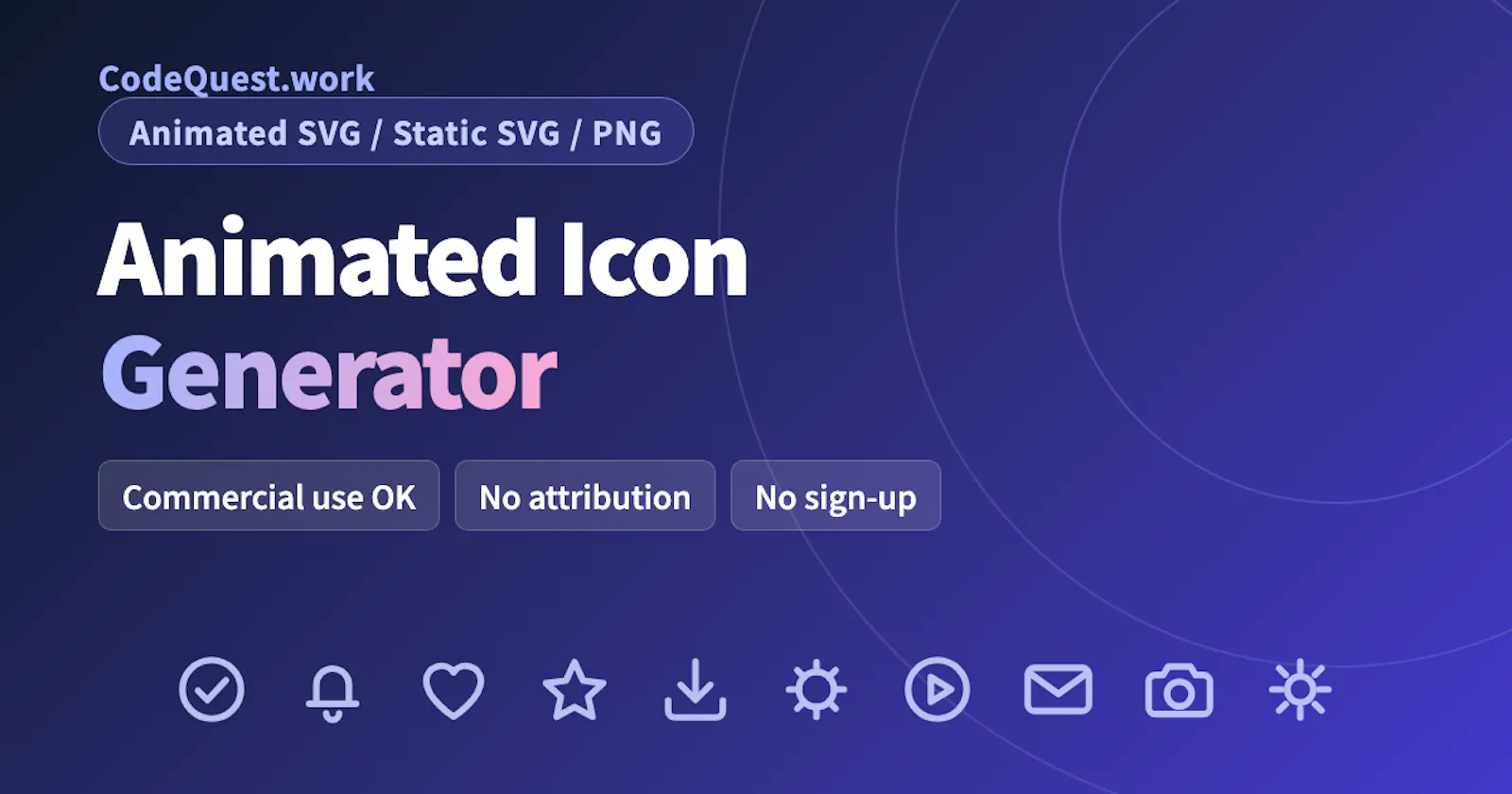 Animated Icon Generator screenshot 1