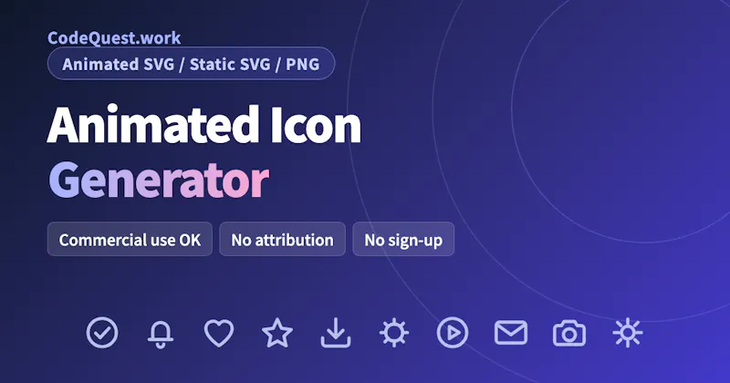 Animated Icon Generator screenshot 1
