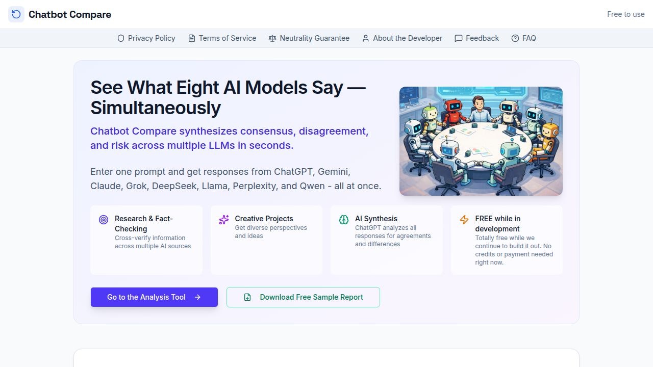 Chatbot Compare gallery image