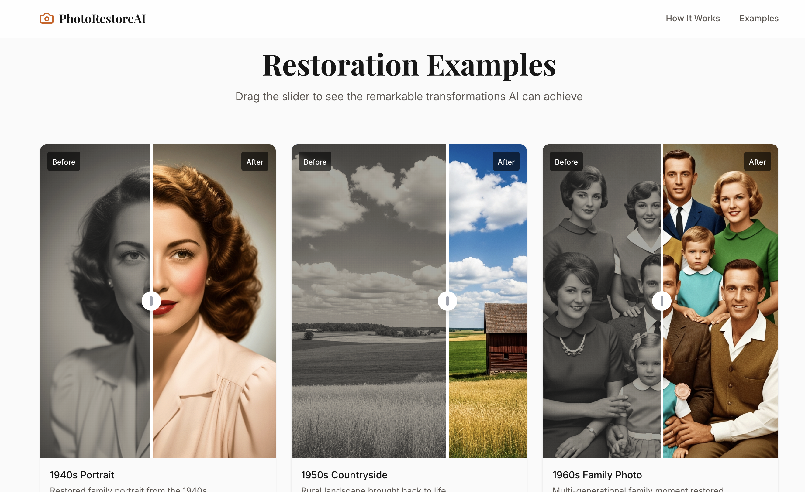 PhotoRestoreAI gallery image
