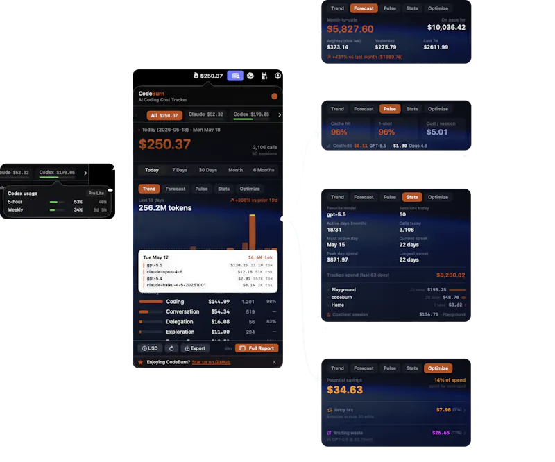 Codeburn screenshot 5