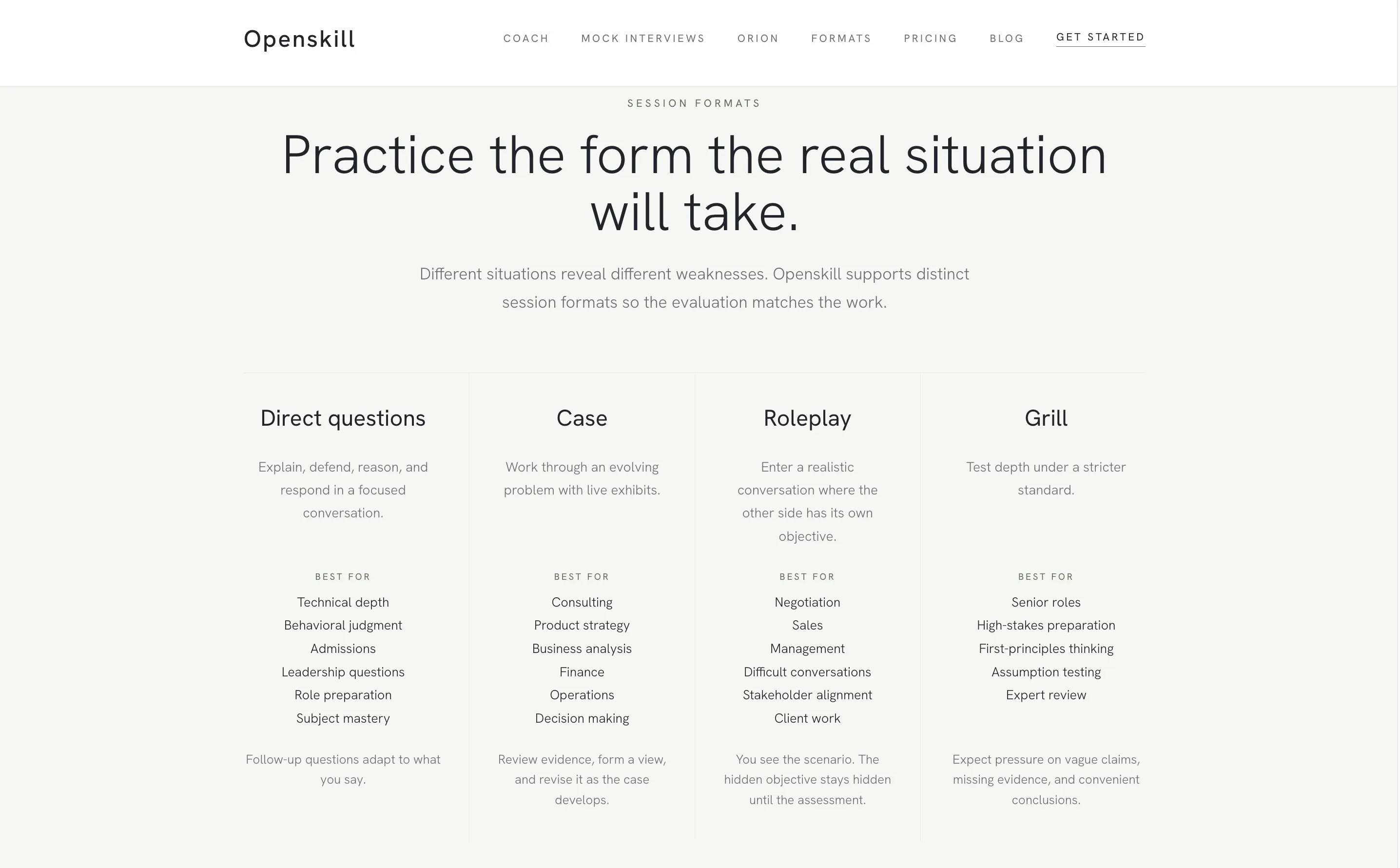Openskill gallery image