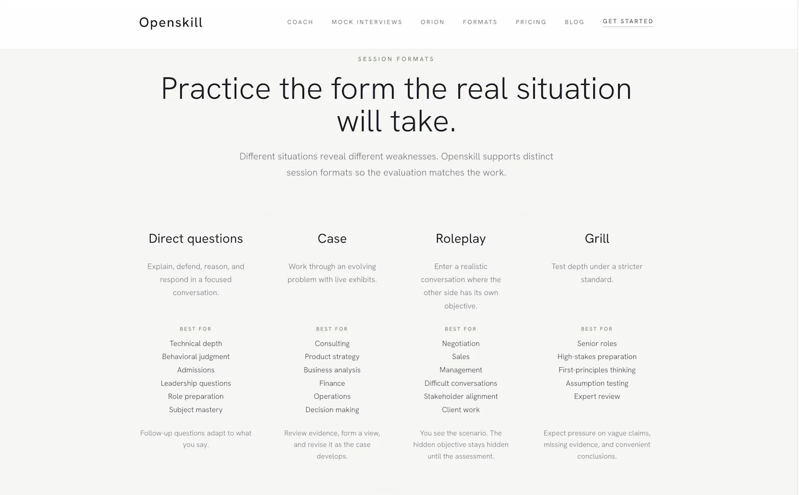 Openskill screenshot 3