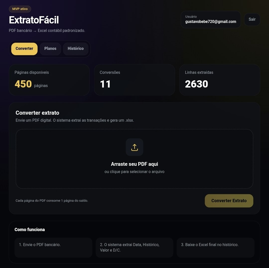 ExtratoFácil — PDF bancário para Excel gallery image