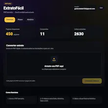 ExtratoFácil — PDF bancário para Excel gallery image
