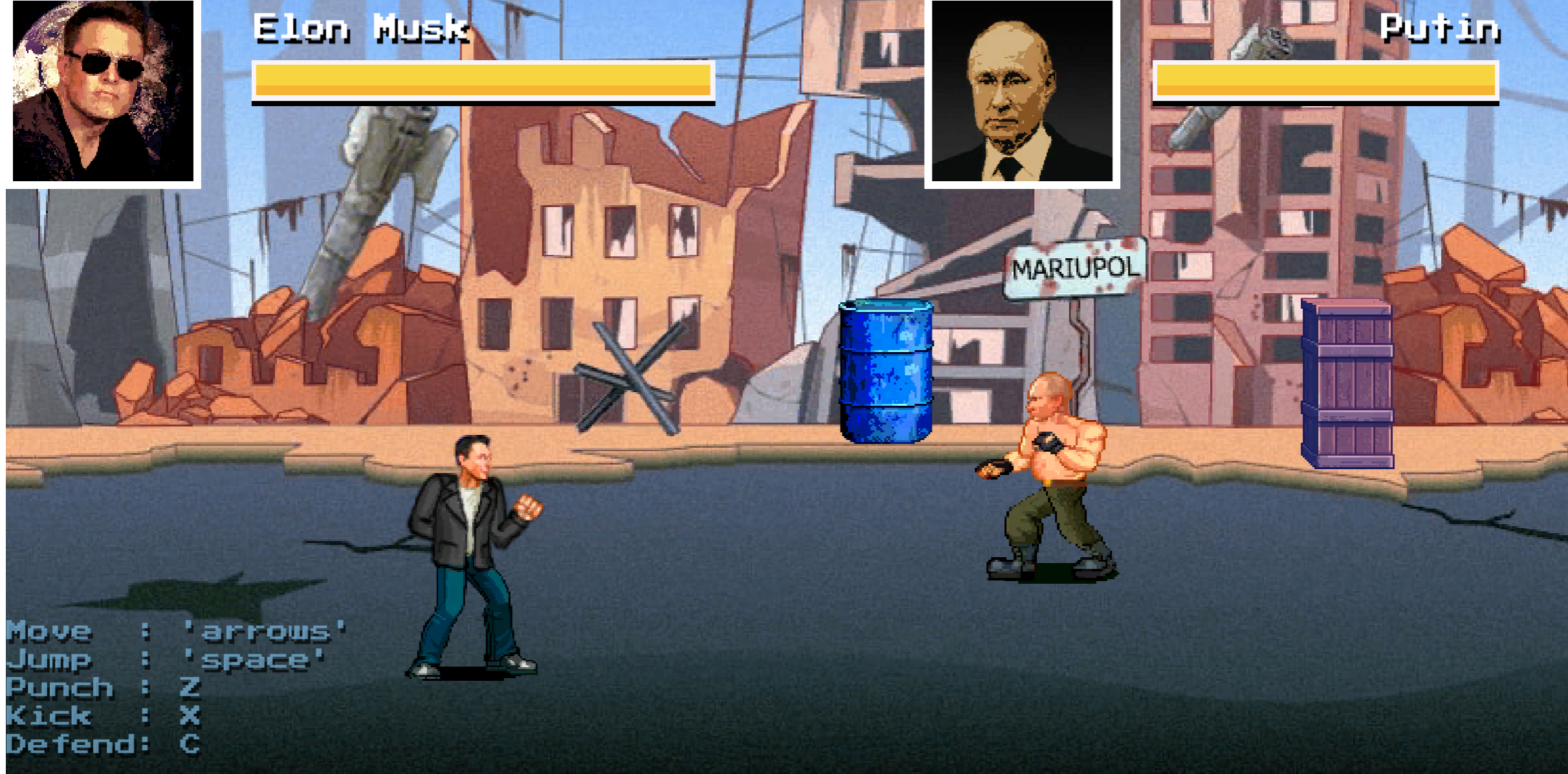 Musk vs putin gallery image