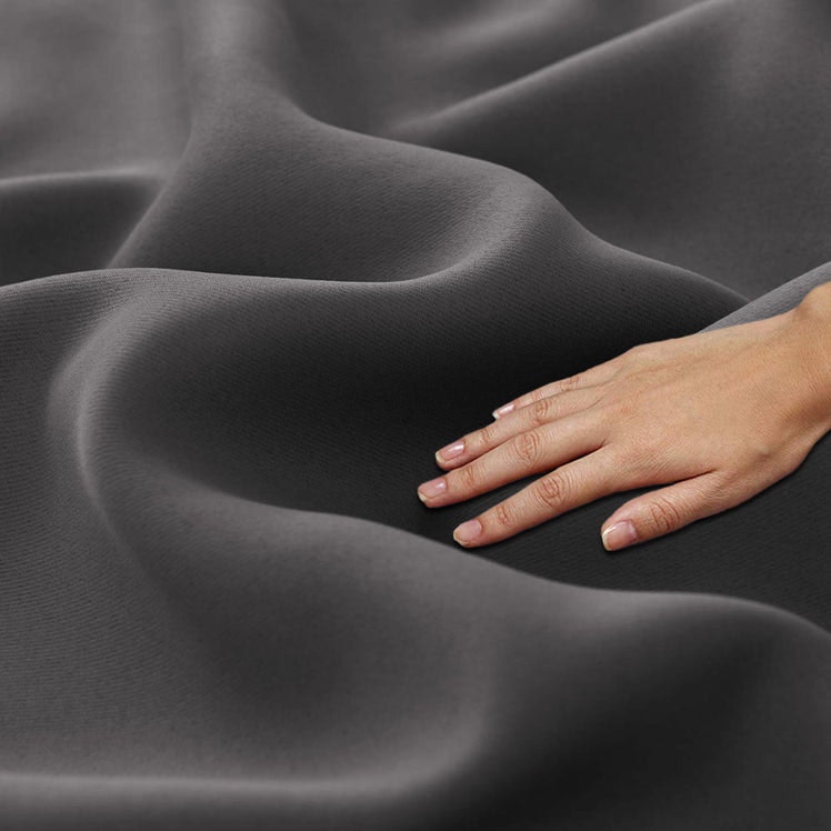 Grey Blackout Curtains Pencil Pleat gallery image