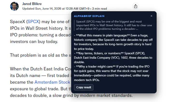 AlphaBrief AI screenshot 6