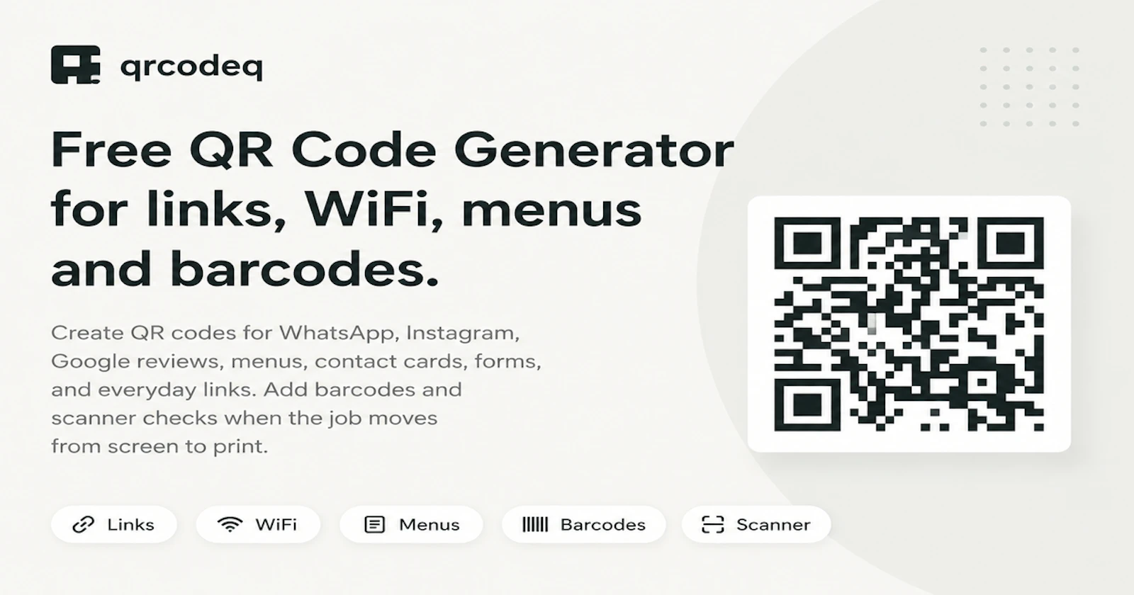 qrcodeq screenshot 1