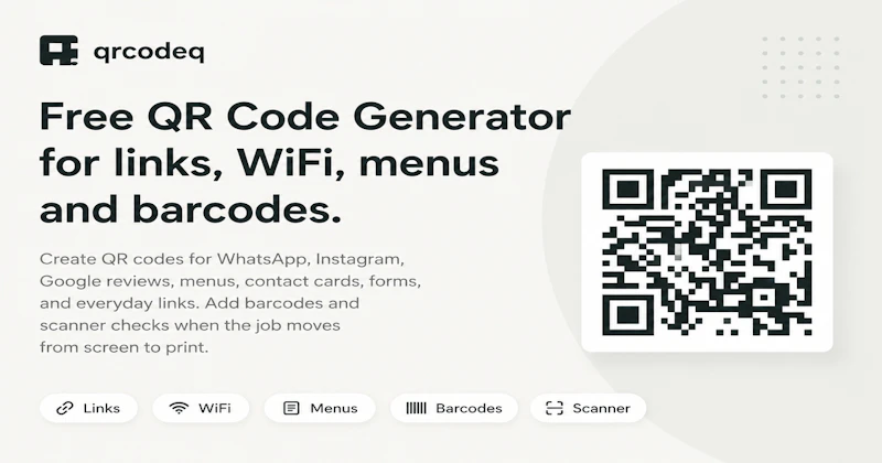 qrcodeq screenshot 1