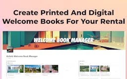 AirBnb Welcome Book Manager media 2