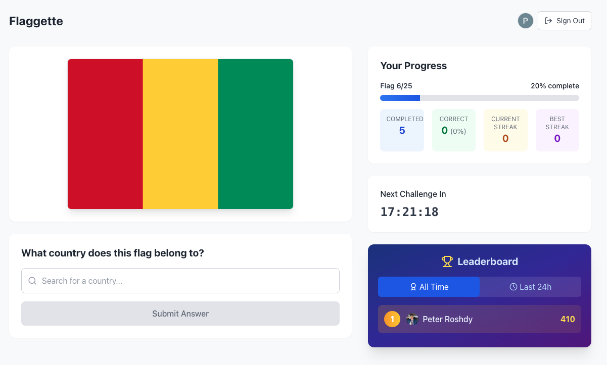 Flaggette - Il duolingo per le bandiere media 2