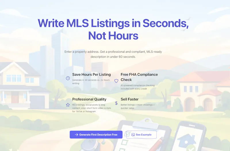 MLS Writer App screenshot 2