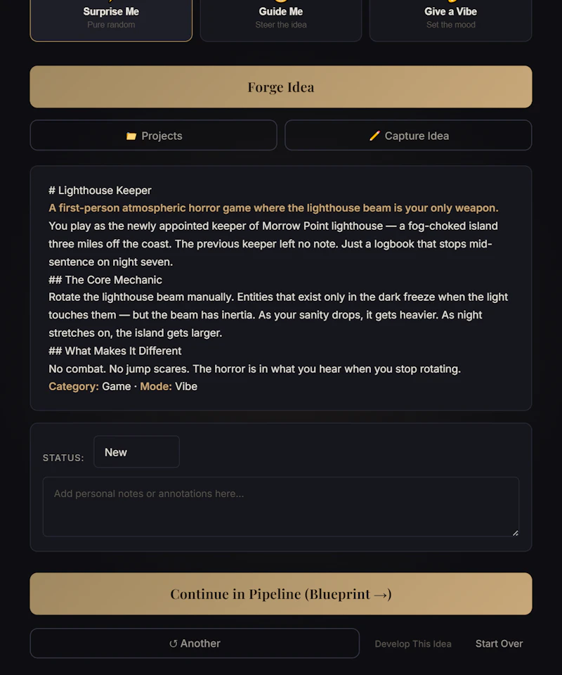 Idea Forge screenshot 5