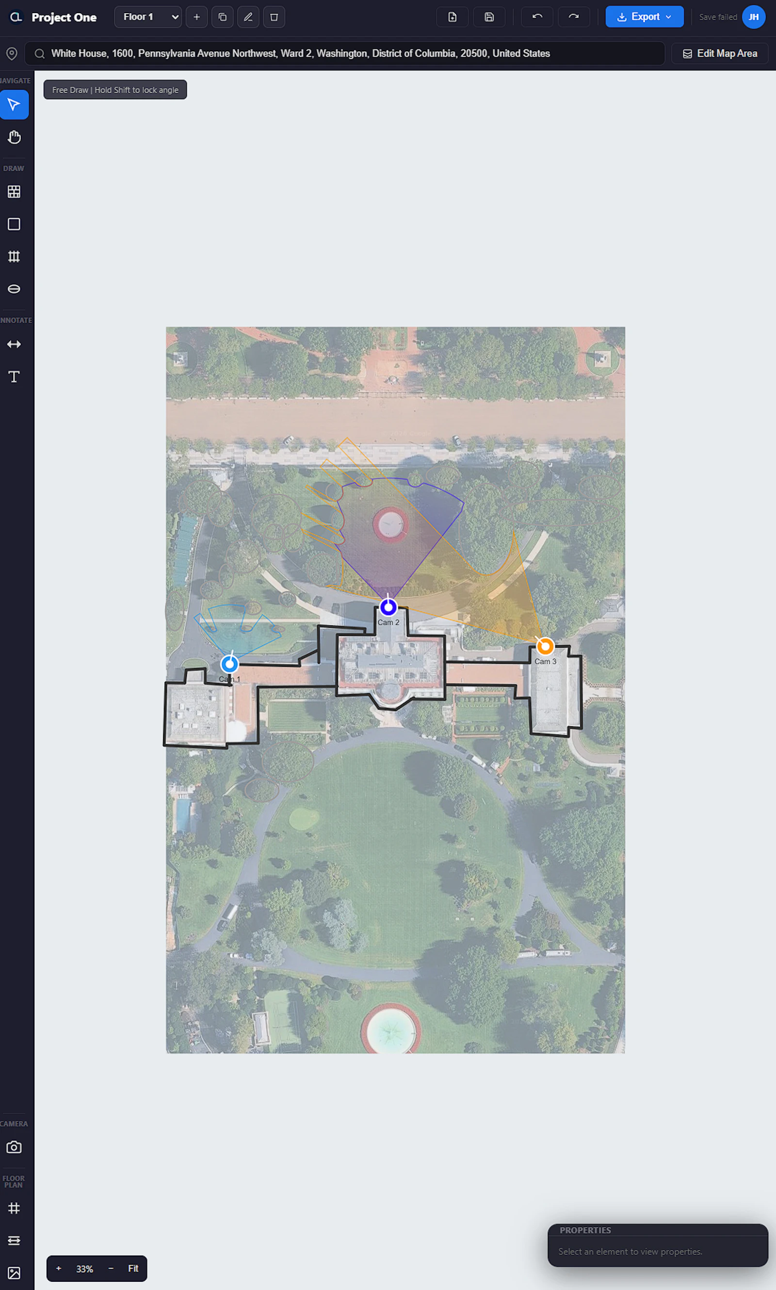 CamLayout screenshot 1