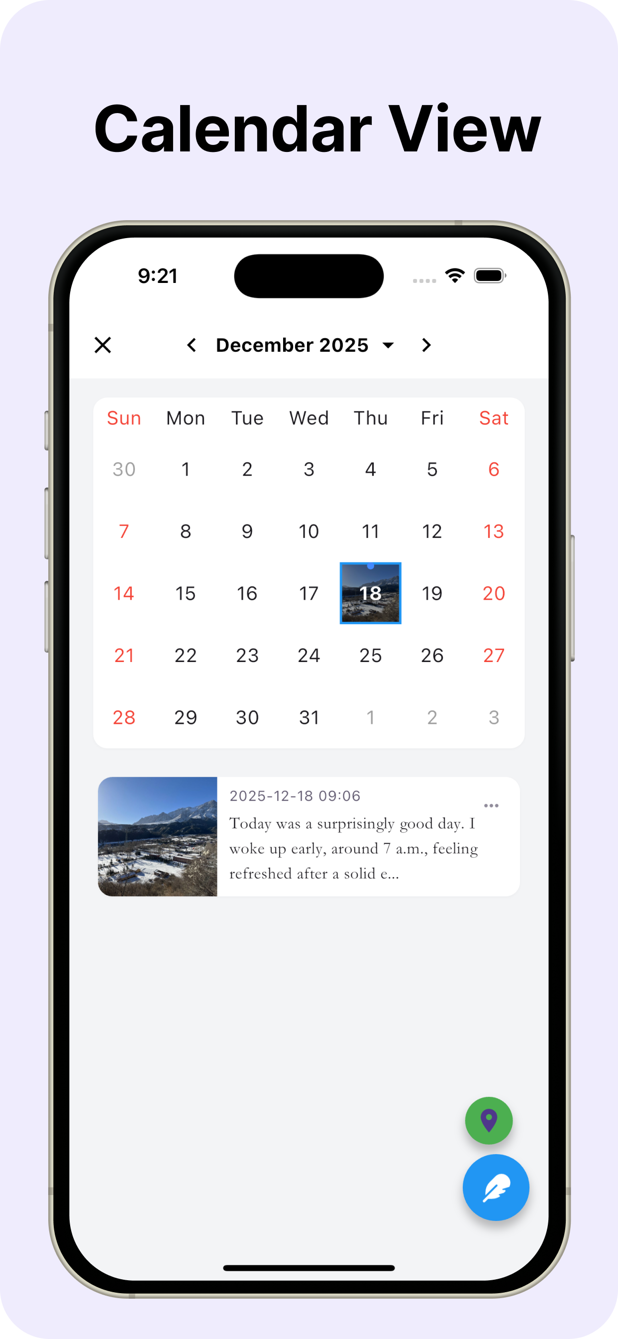 MoDiary - Screenshot 4 showing product features and functionality