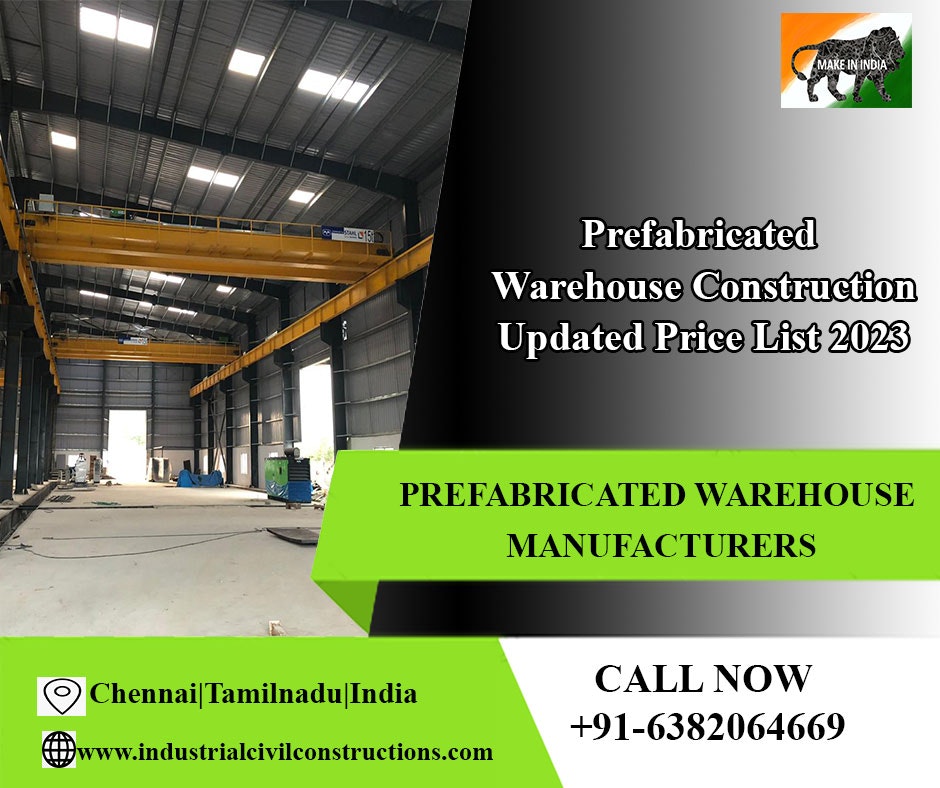 Prefabricated Industrial Shed Hydrerabad