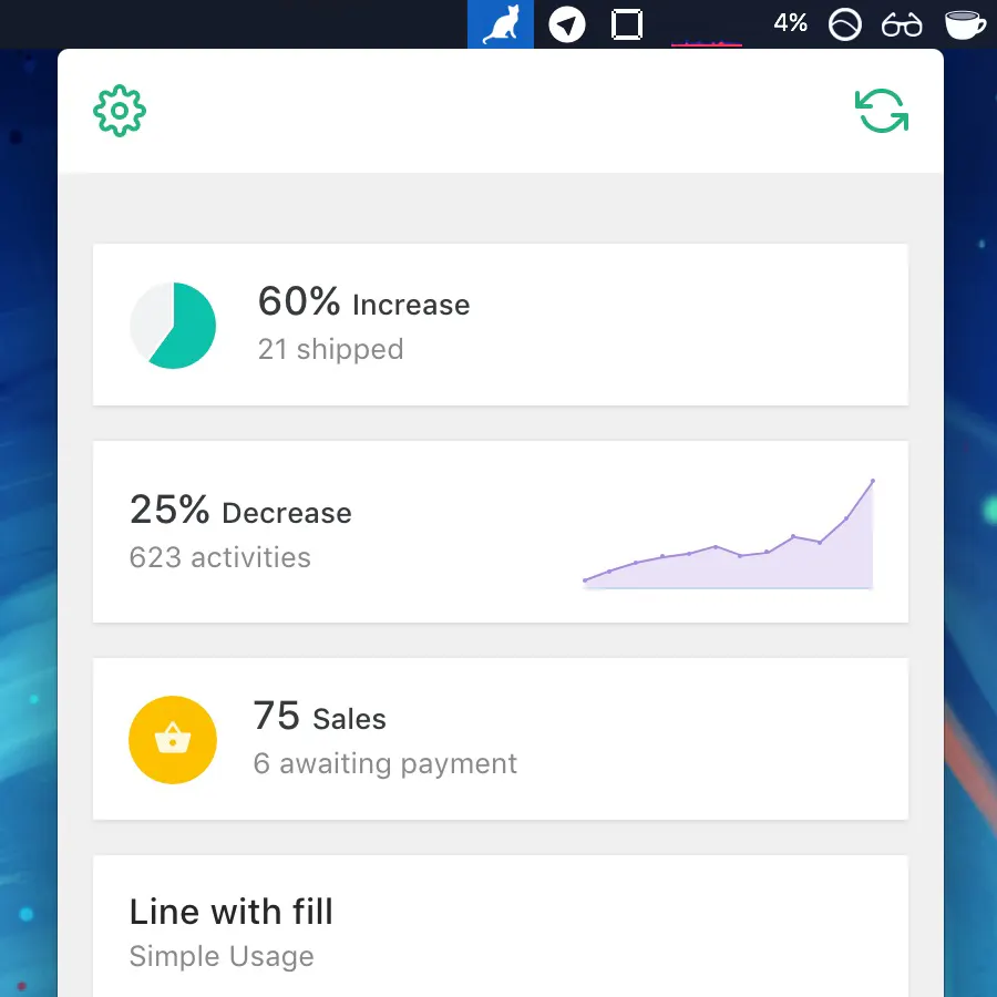JSON-Menu