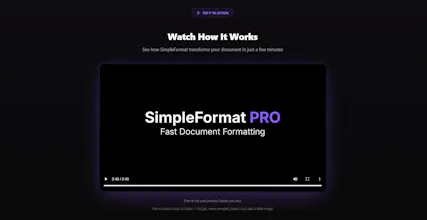SimpleFormat Pro gallery image
