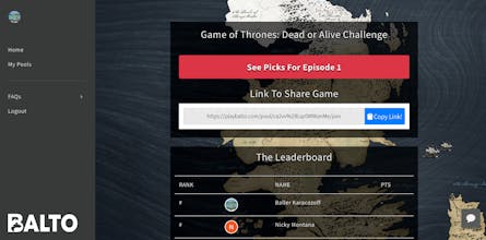GoT Dead or Alive Challenge gallery image