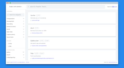 API Search gallery image