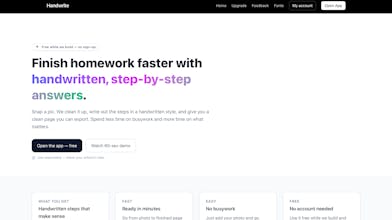 Handwrite gallery image