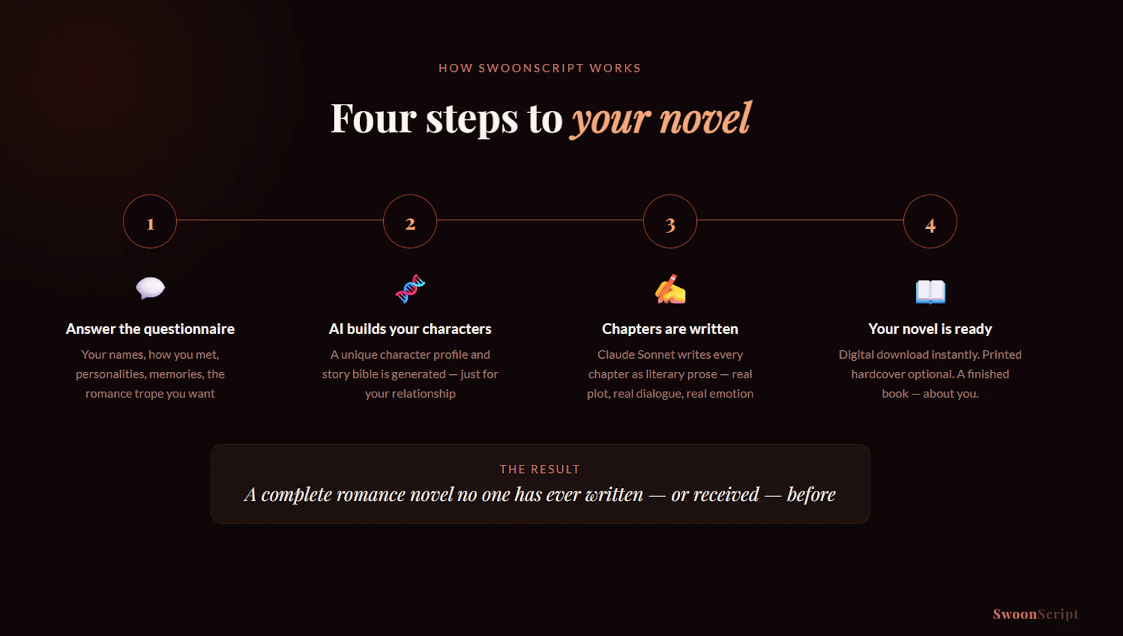 SwoonScript screenshot 2