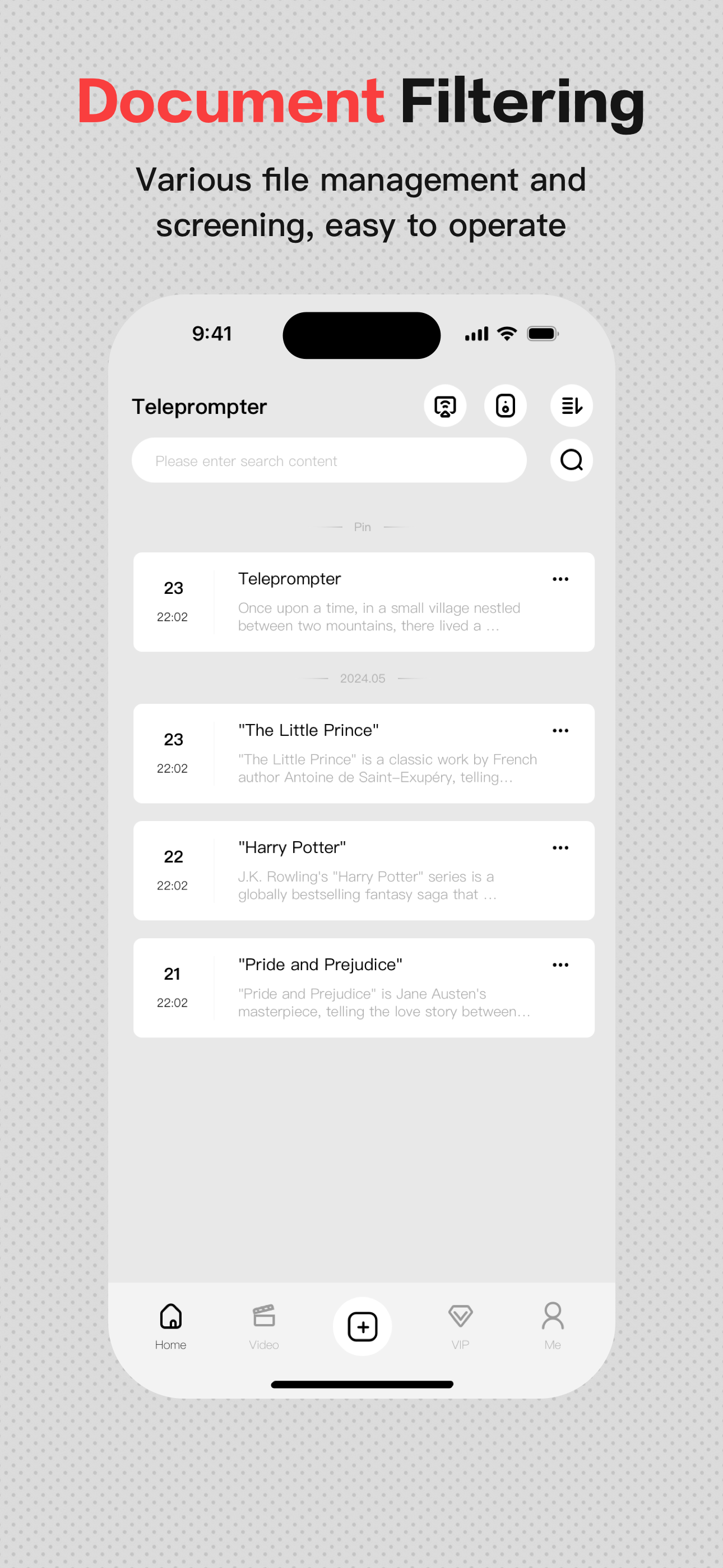 Teleprompter-floatprompt - スマートスクリプト、簡単なビデオメディア7