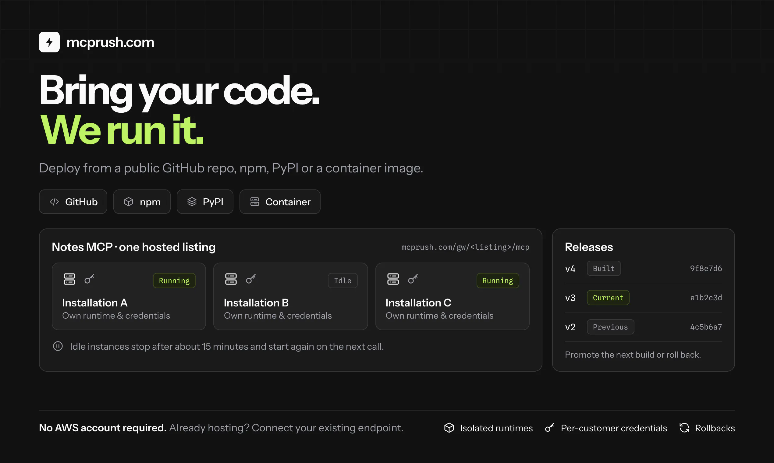 mcprush.com gallery image